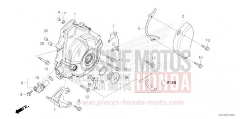 COUVERCLE DE GENERATEUR C.A. ADV750T de 2026